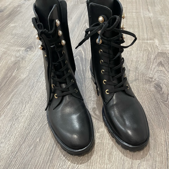 Stuart weitzman laine pearl boots 5.5 - Picture 3 of 7